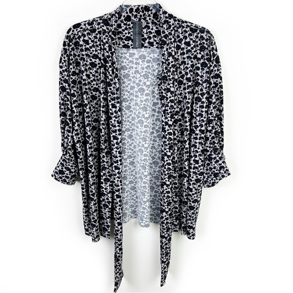 NormaKamali Floral Stretch blouse size: L/40 - Picture 1 of 15
